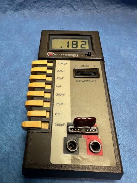 Data Precision 938 capacitor meter