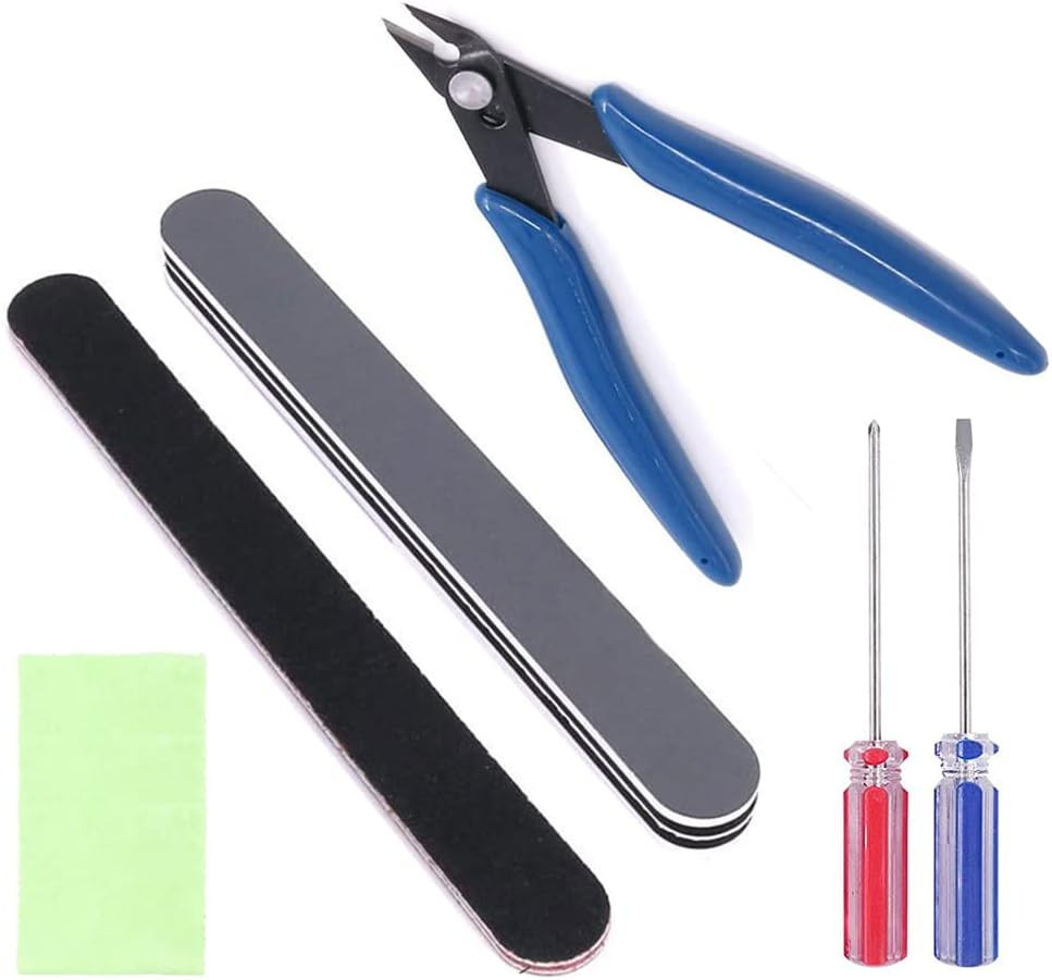 Spilay 16 Pcs Hobby Building Model DIY Tool Kit, Modeler Basic Miniature Handmad