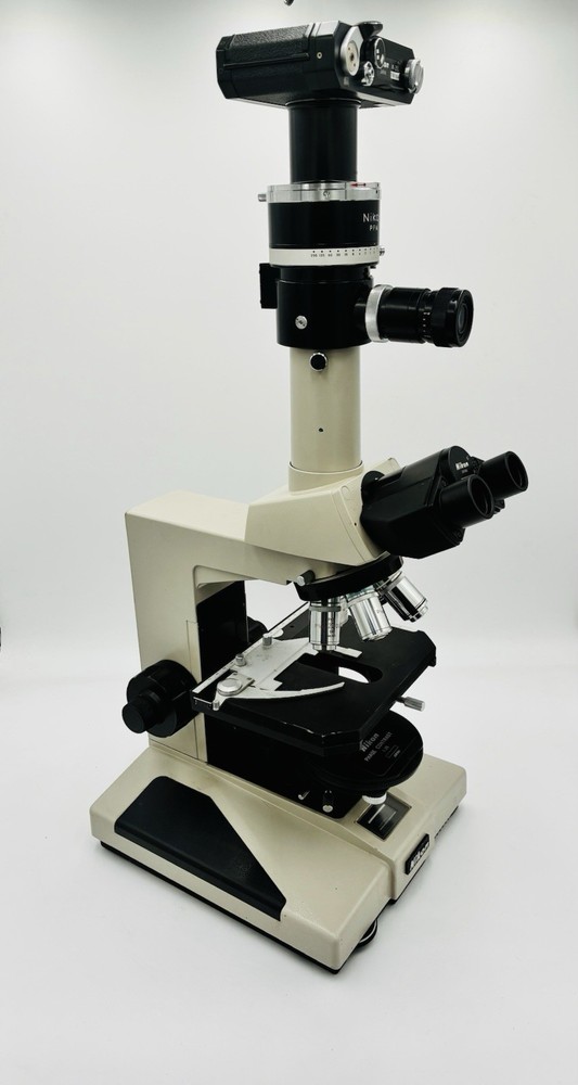 Nikon Optiphot Professional Binocular Trinocular Microscope