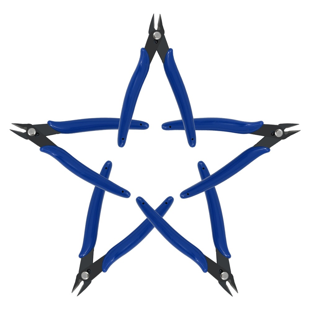 5/10PCS Electrical Flush Wire Cable Cutter Side Cut Pliers Sharp Nipper DIY Tool