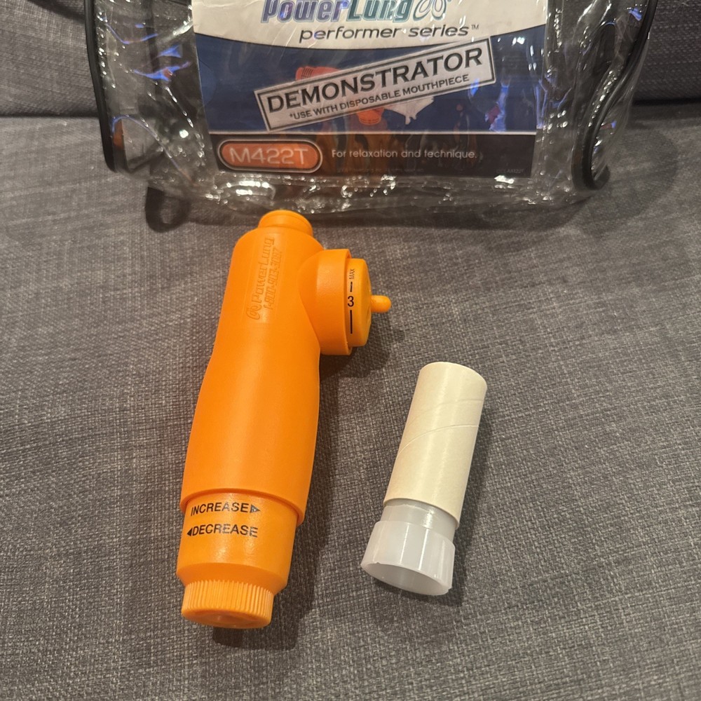 PowerLung M422T Performer Series Training Device - Unused