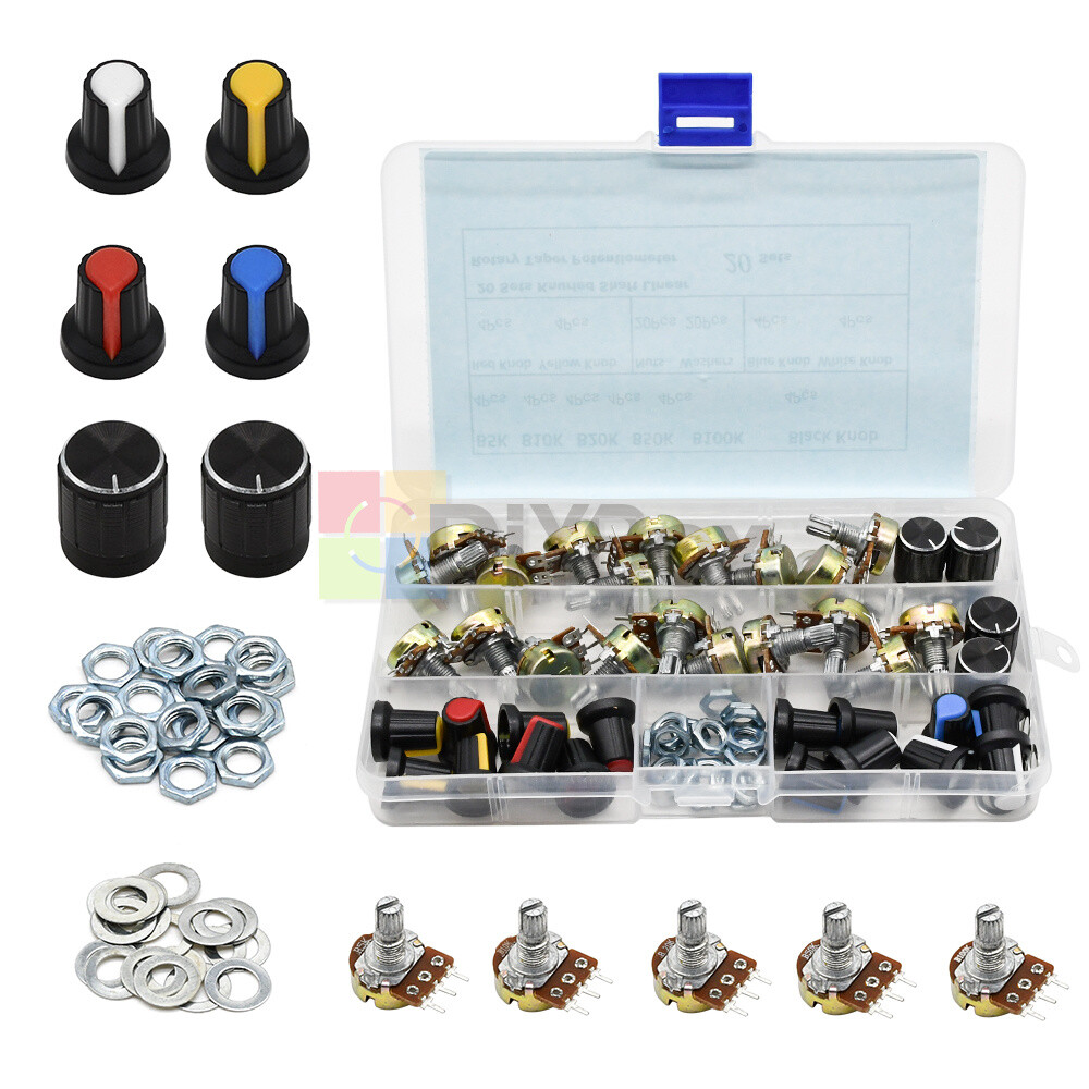 18/20/50/100PCS Potentiometer Adjustable Resistance 9/10 Specifications Package