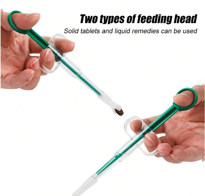 Dog Cat Pill Tablet Capsule Popper Piller Dispenser Syringe Gun Giver Tool