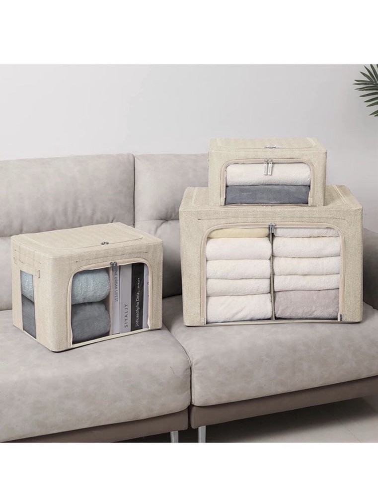 Foldable Clothes Storage Bins 2 Pack