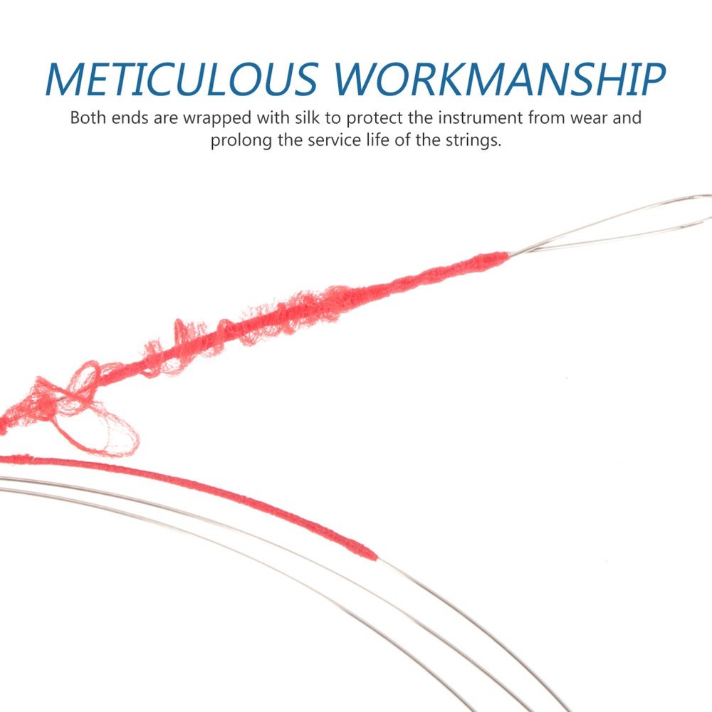 3 Sets Professional Erhu Strings Music Wire Inside and Outside Strings Erhu