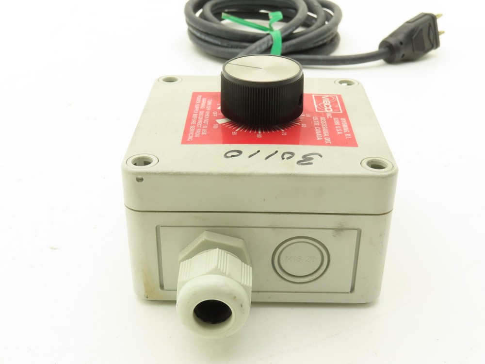 Vibco SCR-100 Electric Vibrator Variable Speed Controller 120V