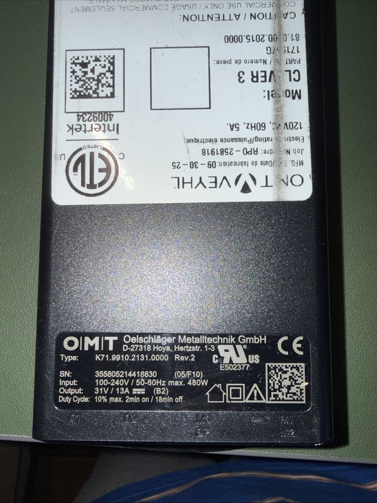 Humanscale Eloat-Lite Control Box For 2 Leg Base