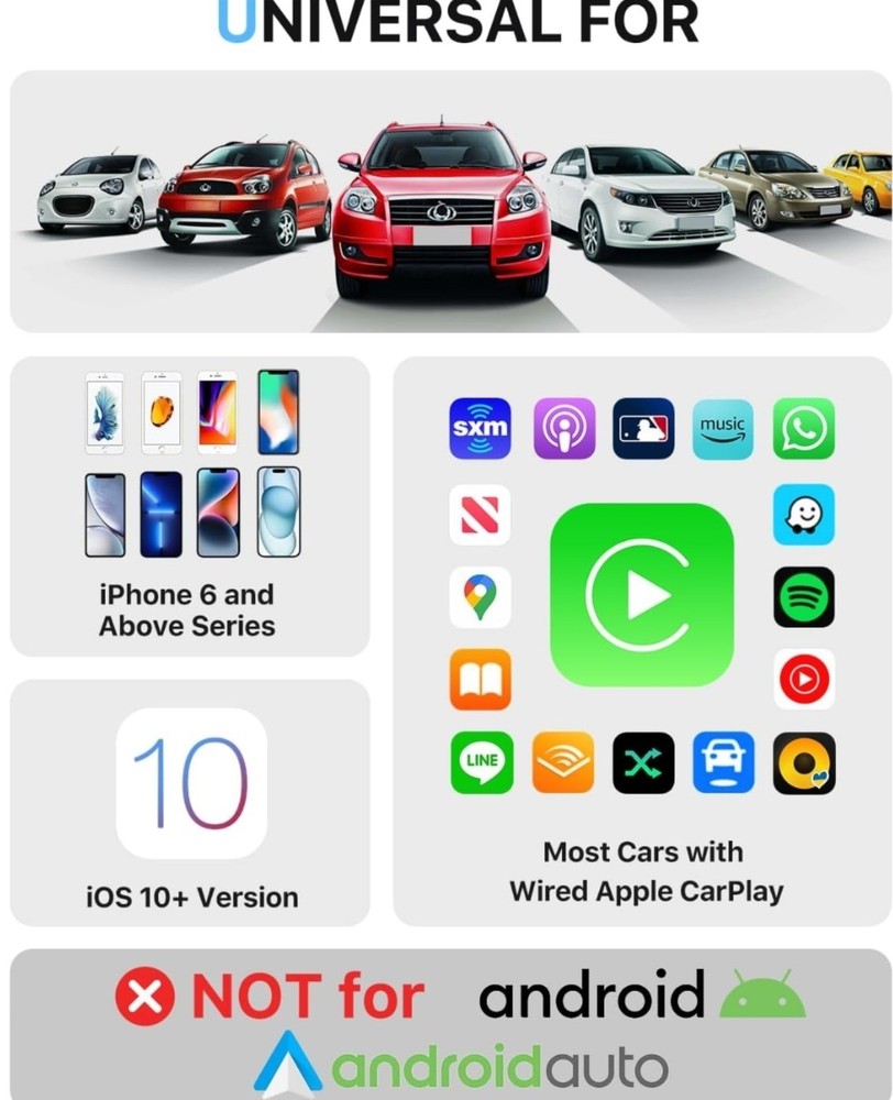 Wireless CarPlay Dongle for iPhone
