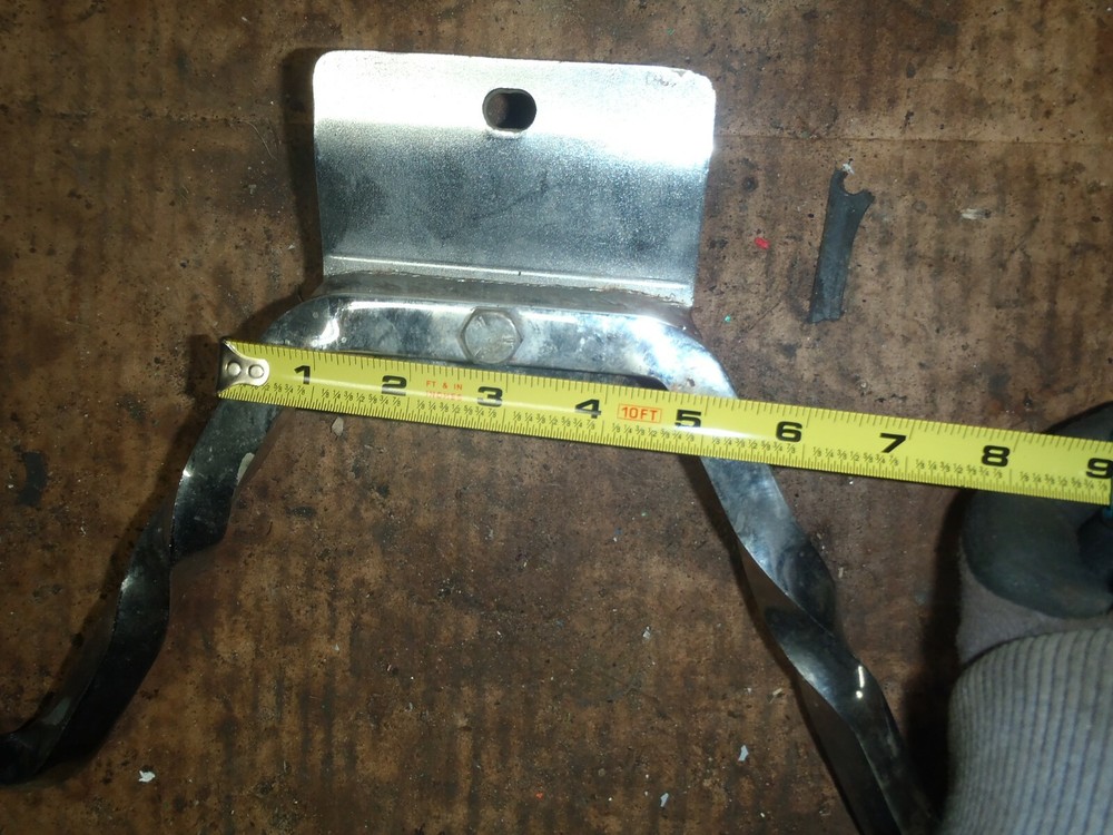 Custom motorcycle center stand