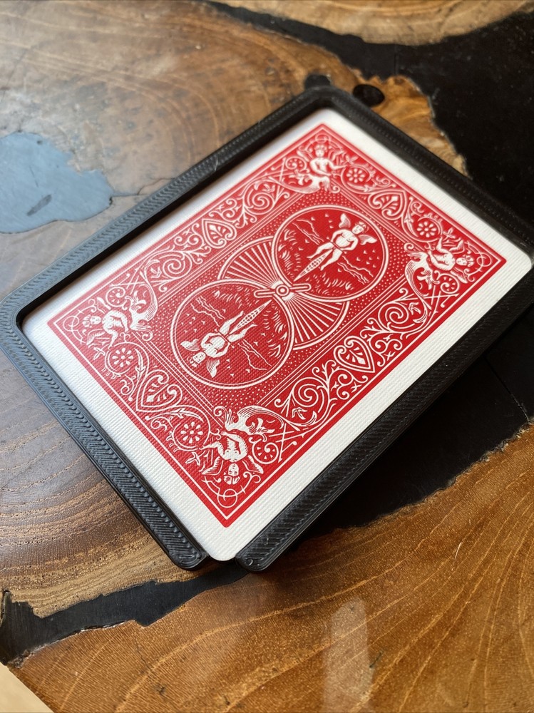 Made to Order Playing Card Aligner Jig for Aligning Split Card Gimmicks