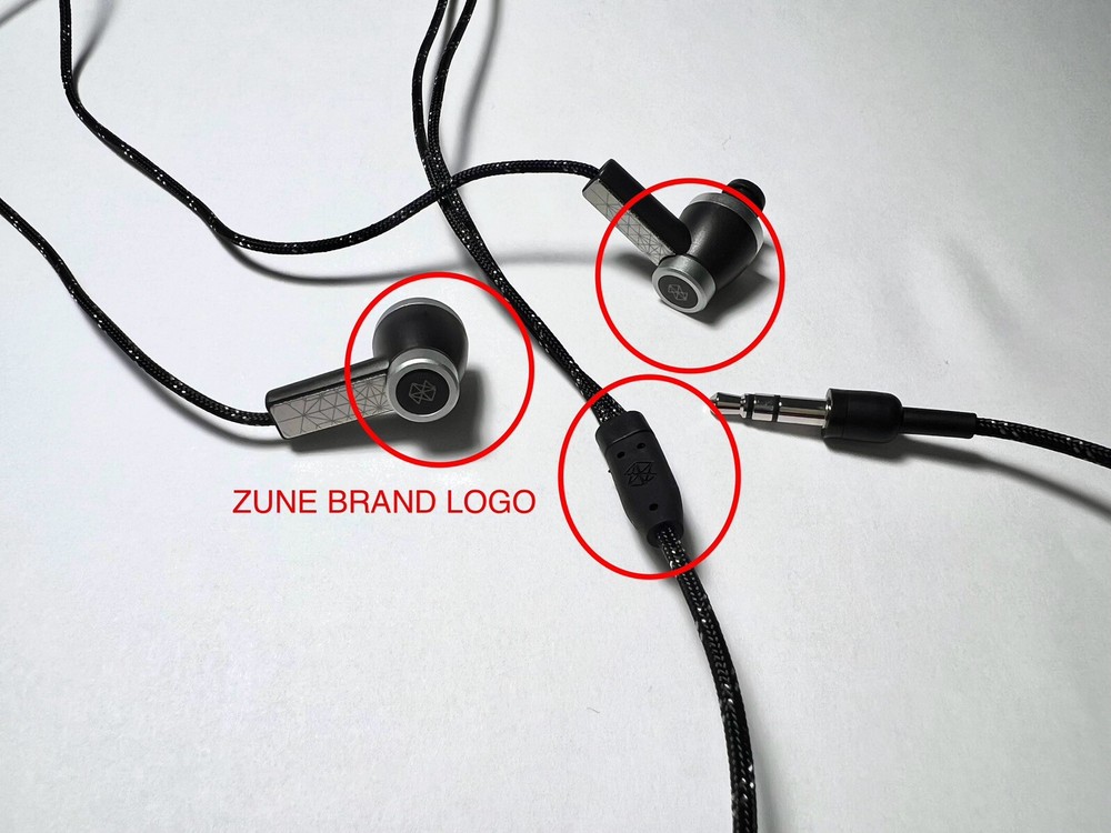 MICROSOFT ZUNE PREMIUM HEADPHONE V-2 JDA-00001 (MEDIUM EARTIPS )