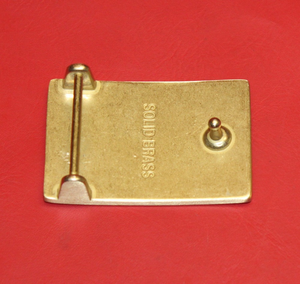 Psyop / Ghost Army Brass Belt Buckle