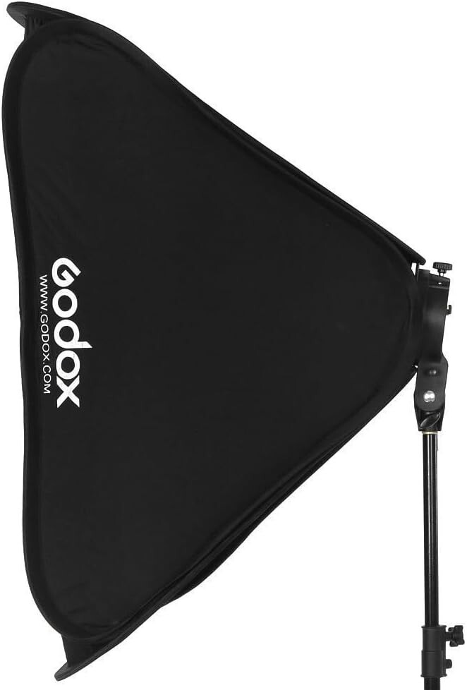 32x32” Foldable Bowens Mount Softbox with S-Type Bracket - Portable Photography