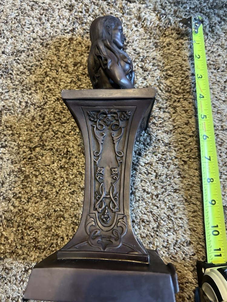 Devine Wiccan Goddess Wooden Statue
