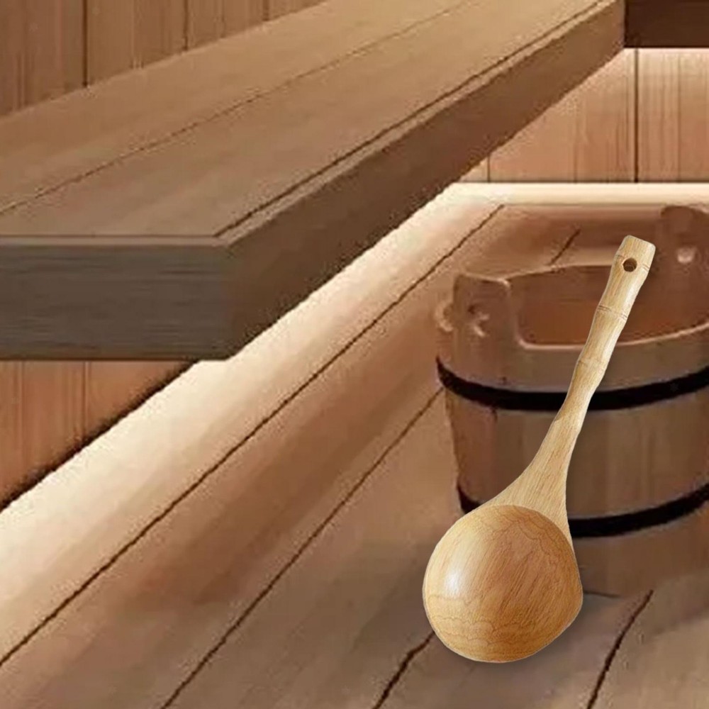 Sauna Ladle Multipurpose Decorative Practical Accessories Lightweight Aesthetic