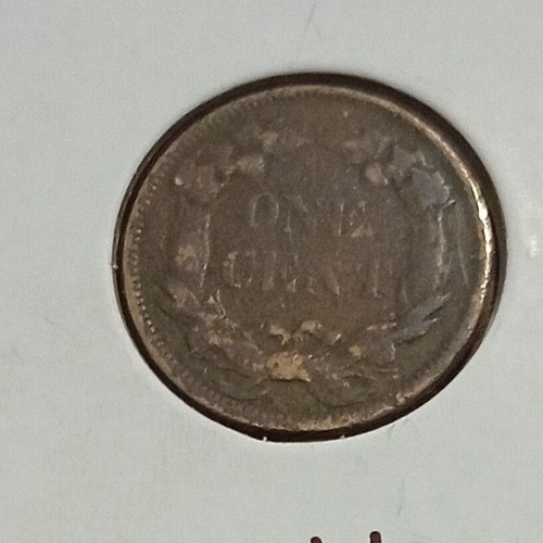 USA 1c ~ One Cent ~ Flying Eagle Cent 1858 ~* VG ~ Coin