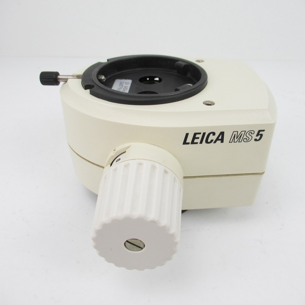 LEICA MS5 STEREO ZOOM MICROSCOPE BODY - MISSING LEFT KNOB - 10445613