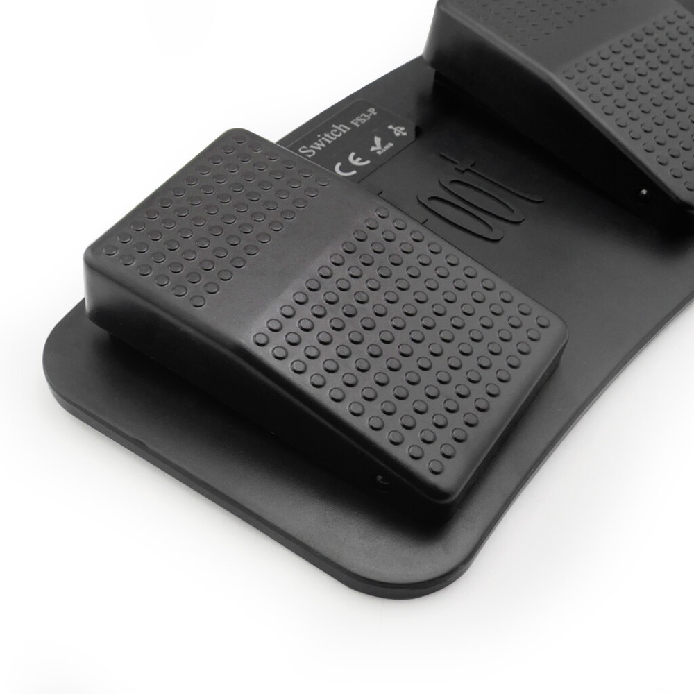 USB Triple Foot Switch Pedal Control PC Computer Game Keyboard Mouse