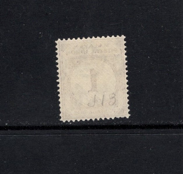 Malaya 1945 1c purple Postage Due Multi Script CA Watermark Mint SG D7
