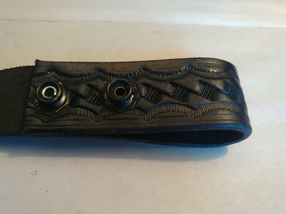 Gould & Goodrich/Smith & Wesson ? accessories strap (Black Weave) snap strap