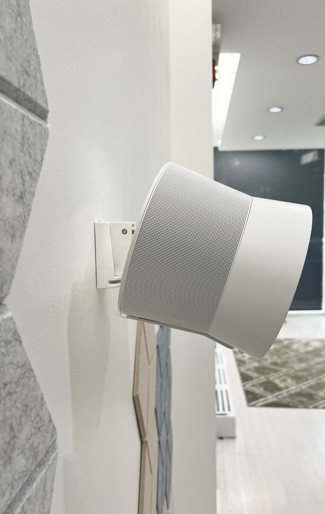 ynVISION Adjustable Wall Mount Compatible with Sonos ERA 300 - White - 2 Pack