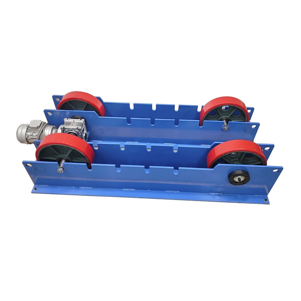 220V 3T Digital Line-Control Adjust Welding Turning Roller Rack Welding Bench