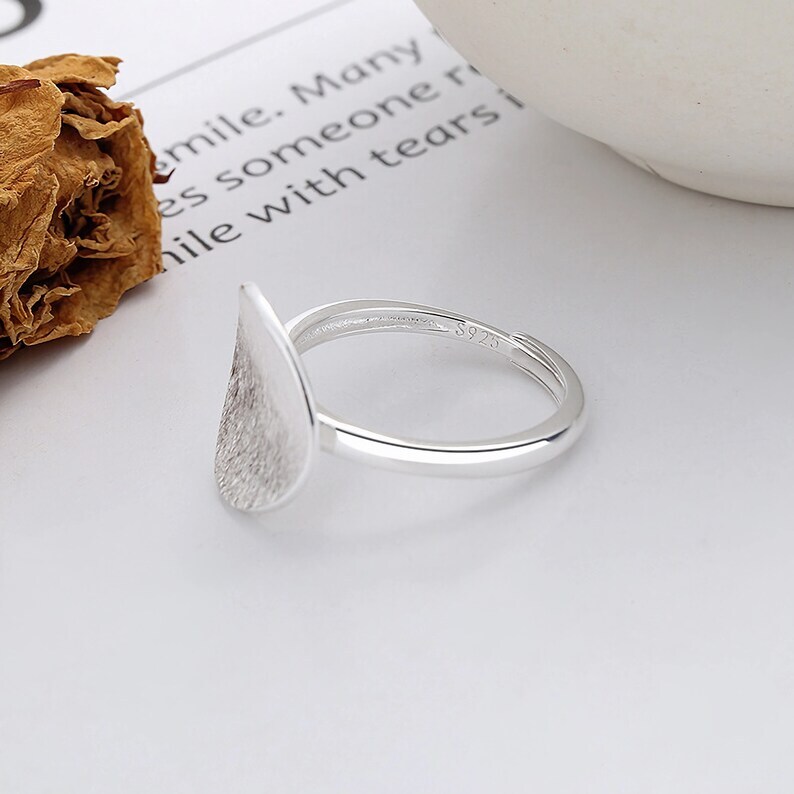 Dome Ring Solid 925 Sterling Silver Band& Statement Ring Handmade Ring All size