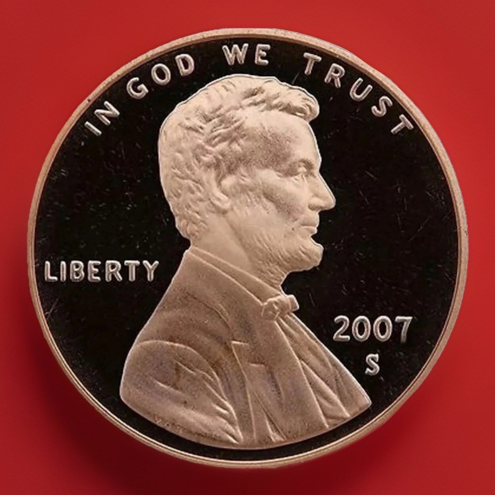2007-S Red Gem Proof "Lincoln Memorial Cent" - Penny Fast S&H W/Tracking 2495
