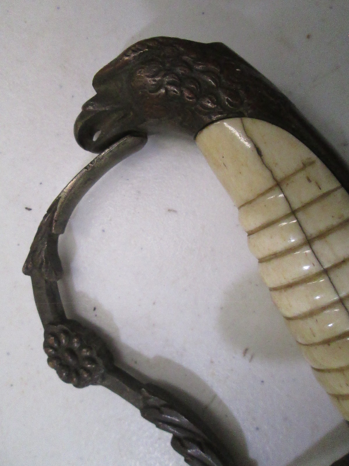 US Militia Eagle Head West Point Sword with Etched Blade