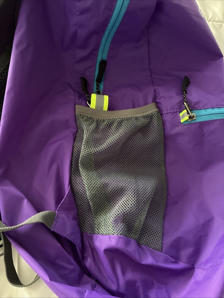 Gonex Lightweight Packable Travel Backpack Purple Flexible