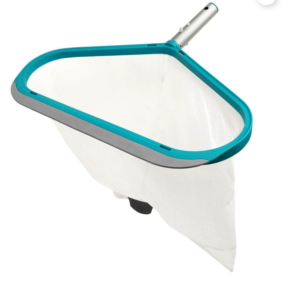 Mainstay 19" Deluxe leaf rake, H.duty, solid aluminium, deepNET, swimming Pool