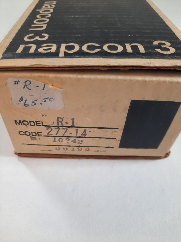 Vtg Napcon 3 Security System Component Model R-1