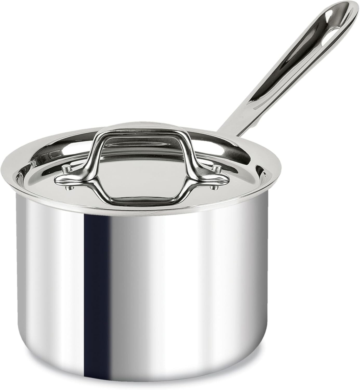 All-Clad D3 3-Ply Stainless 2-qt Sauce Pan with Lid