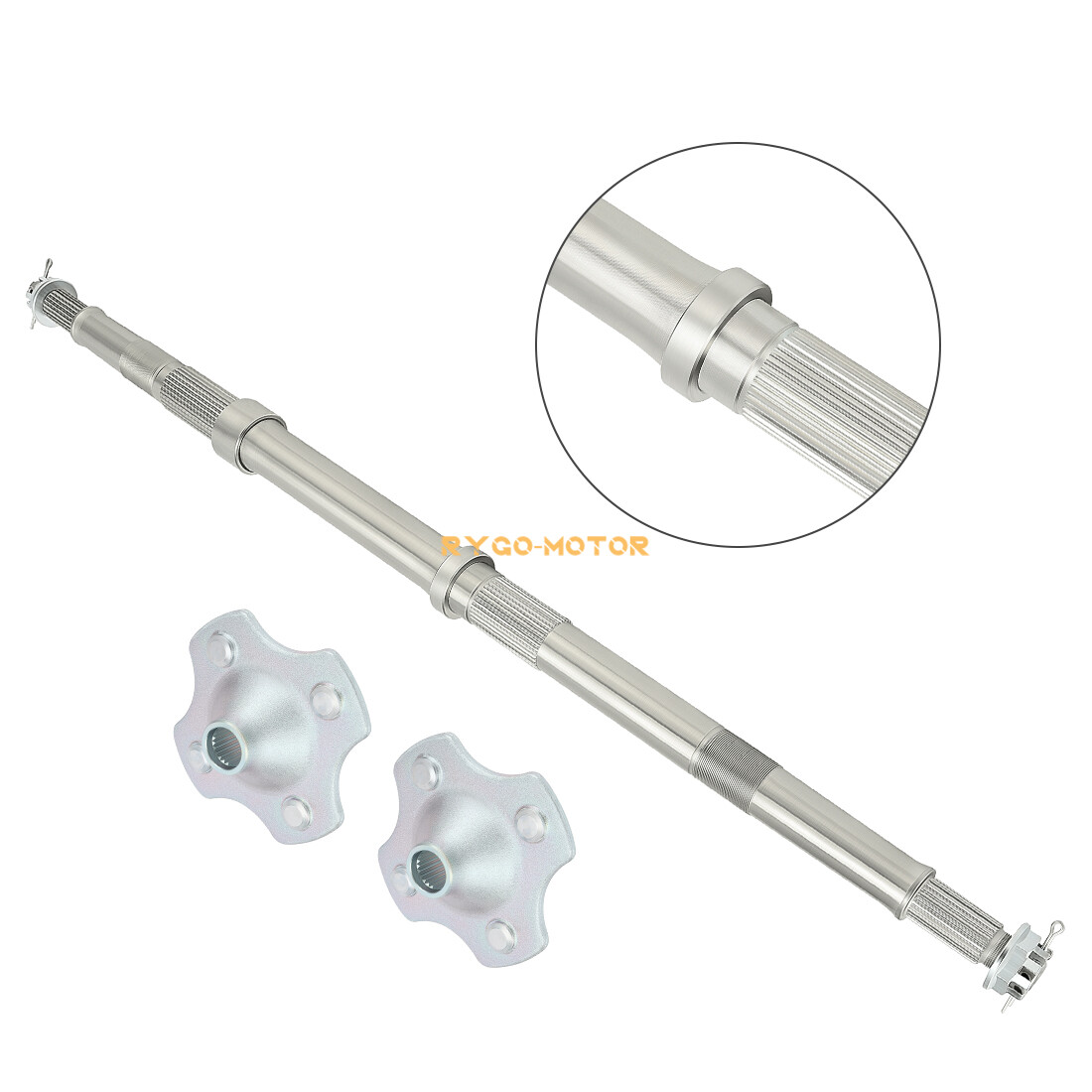 Rear Axle Shaft Wheel Hub for Honda Rancher 420 TRX420 2007-2013