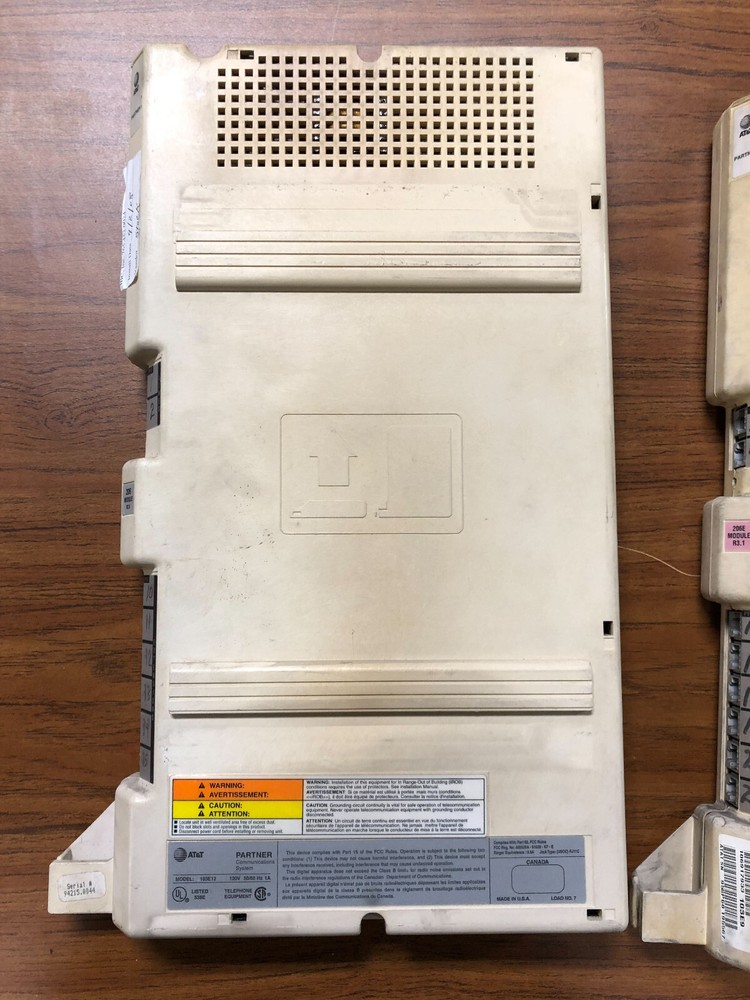 AT&T PBX Partner II Communications System Model: 103F15