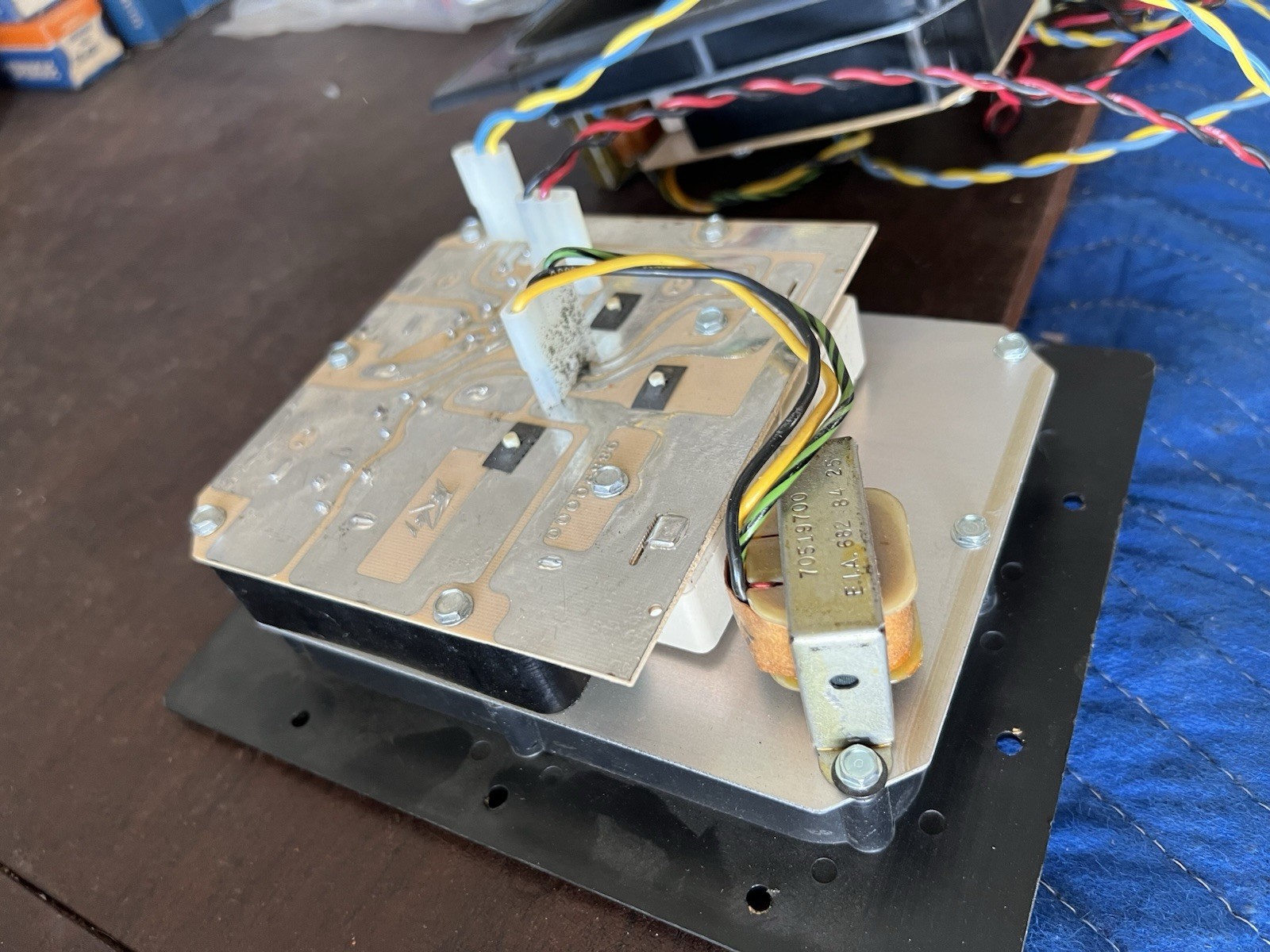 Lot of 3 Vintage Peavey Speaker Crossover Connector Boxes for parts or repair