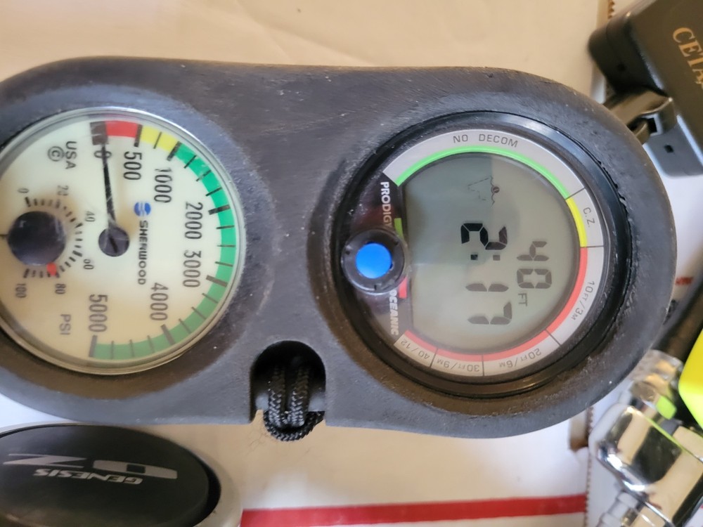 Oceanic Prodigy Dive Computer With Extras