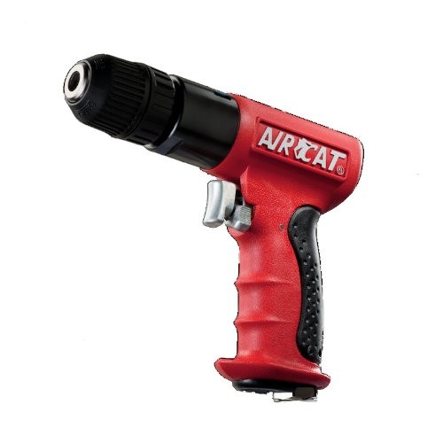 Aircat 4338 3/8" Drive Reversible Red Composite Drill