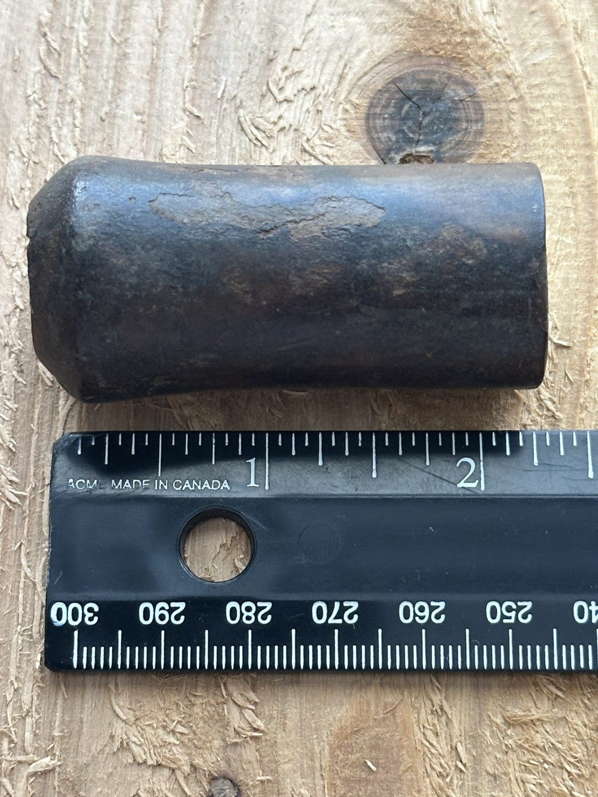 Tomachee Artifacts 👣 ESKIMO INUITS RARE UTILITY SOCKET BERING SEA ALASKA🔥