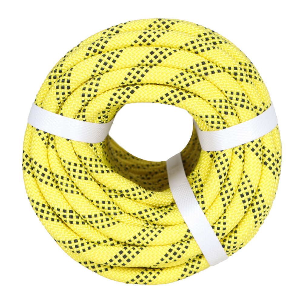 Braided Polyester Rope (3/8" X 100') Strong Pulling Rope for Climbing Sailing