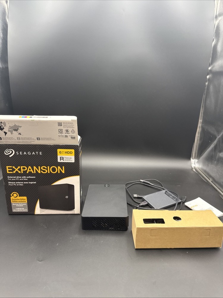 Seagate Expansion 6TB external Drive With Software