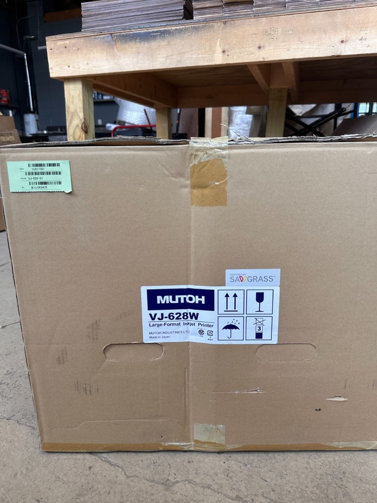 Mutoh VJ-628W 24" Large Format Sublimation Printer (new, never opened)