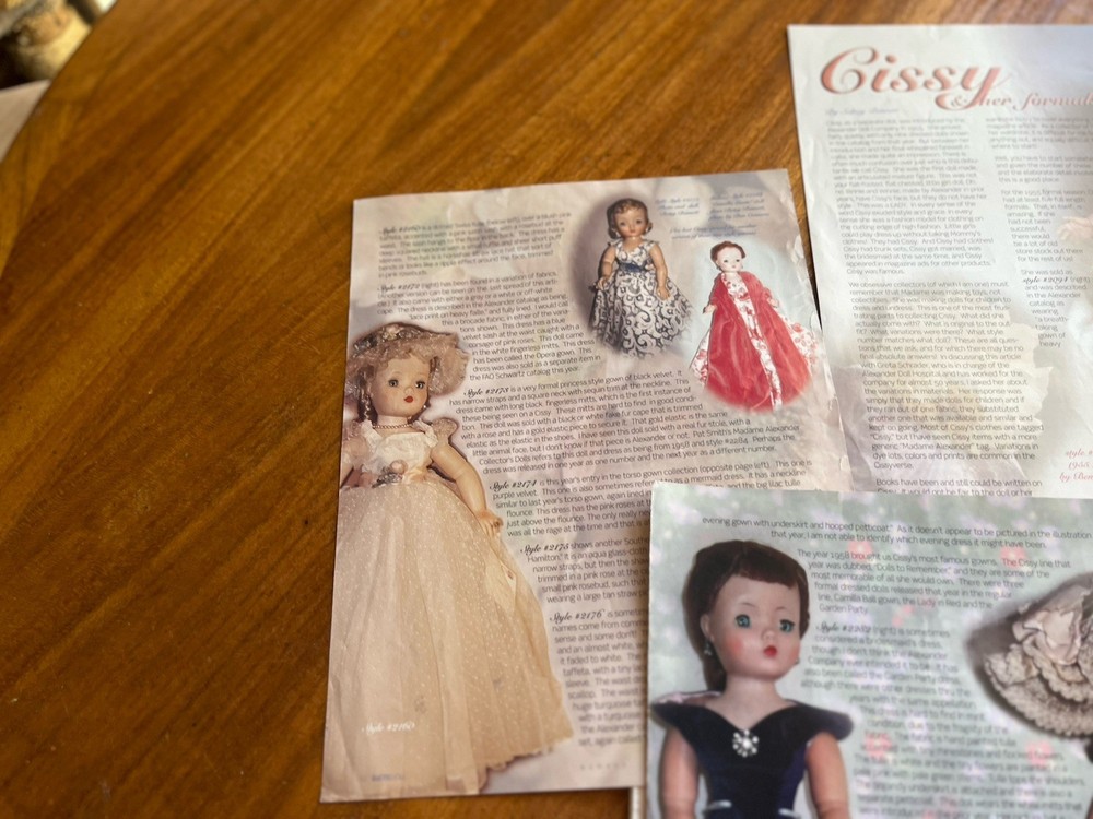 7Pg History Article Featuring MA Cissy Formal Gown Collection