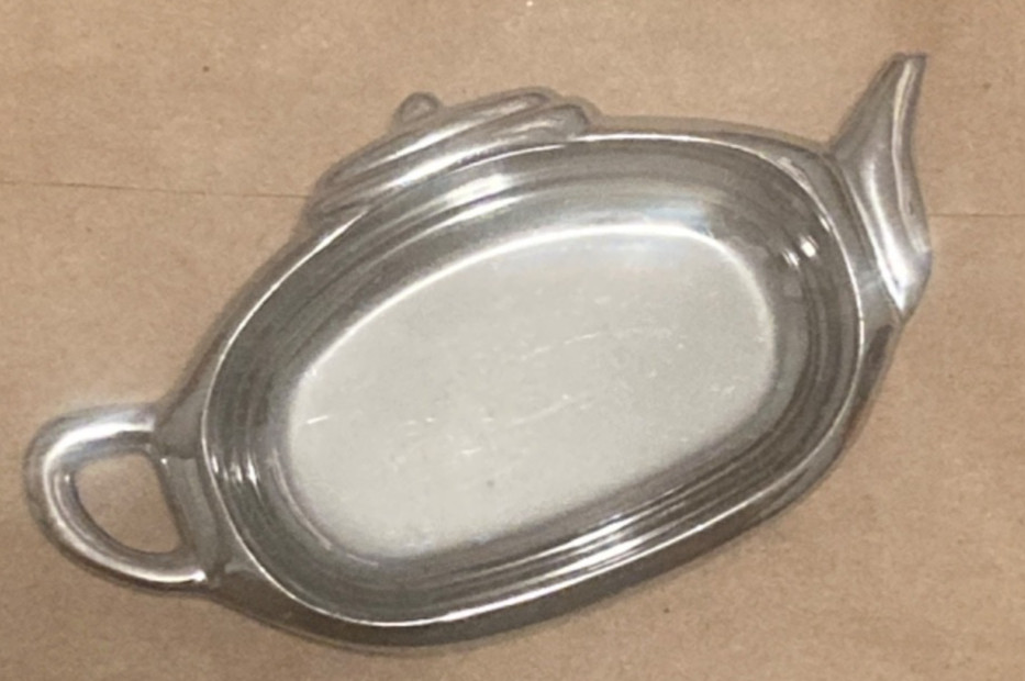 Silver Plated Tea Bag Rest Good Condition