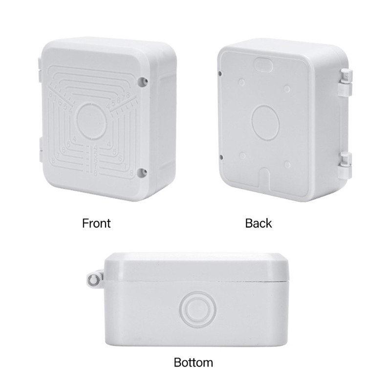 Waterproof CCTV Junction Box Mounting Enclosure Case For Outdoor Security Camera