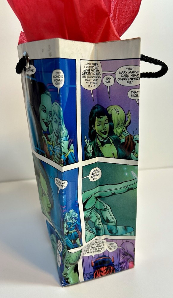 comic book gift bag