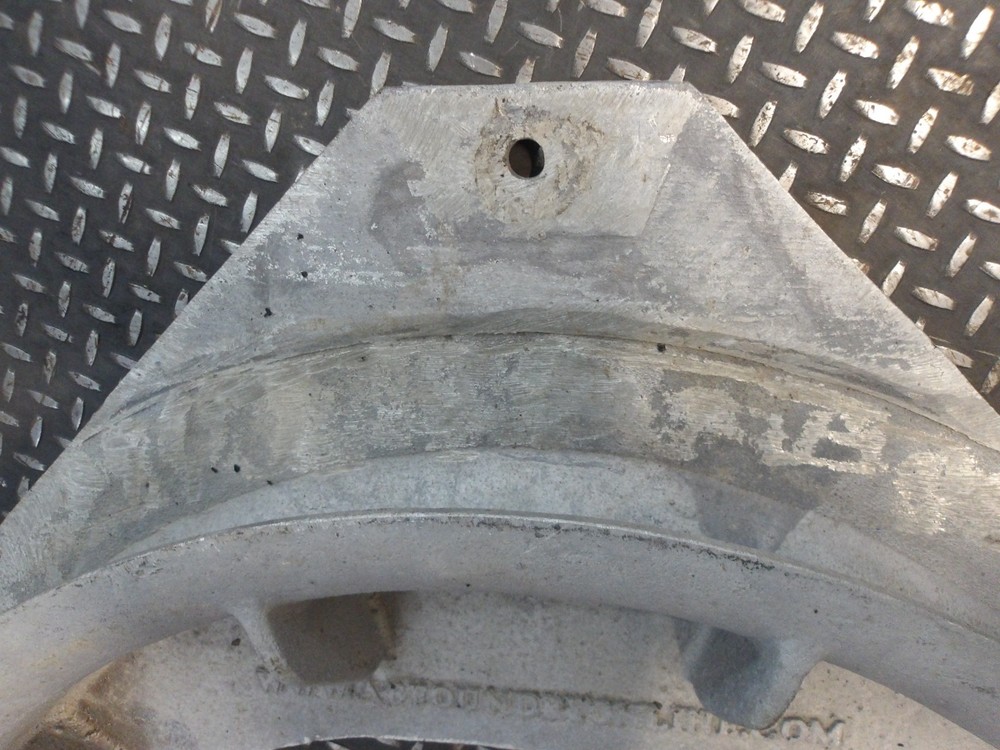 AB FOUNDRY 4" PIPE BENDER SHOE, #3111042G USED