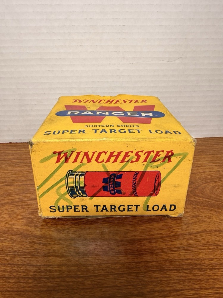 WINCHESTER RANGER Vintage SHOTGUN SHELL BOX 12 GA EMPTY