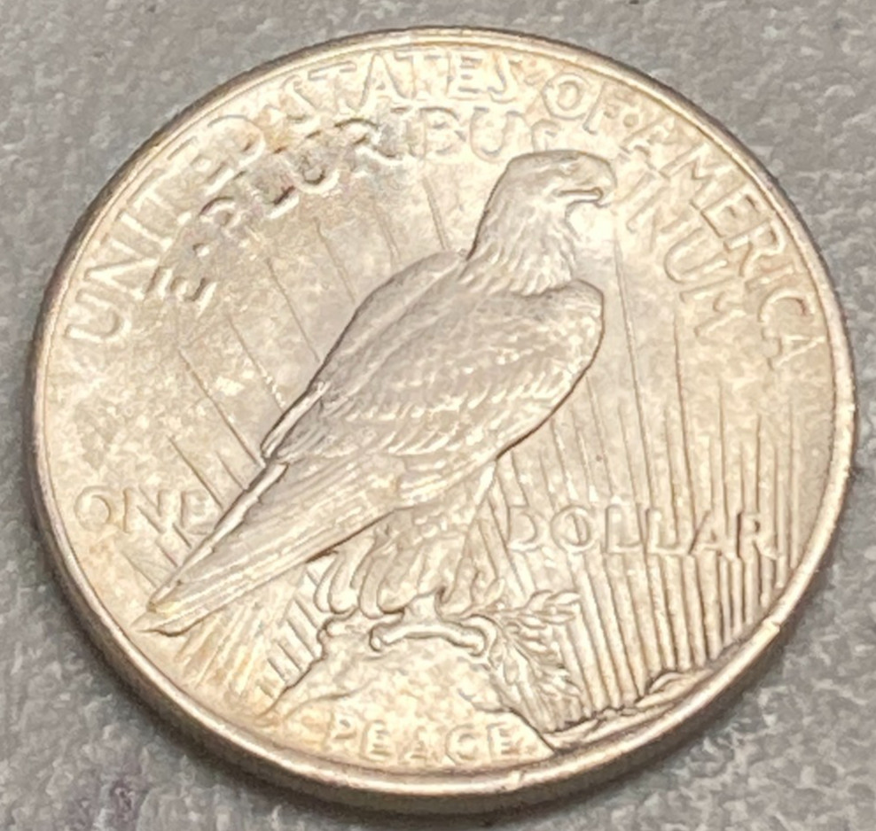 1925 Peace Silver $1 #125