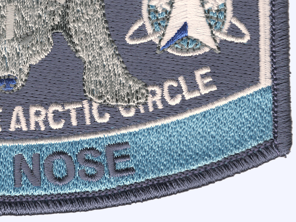 Thule Air Base Greenland Blue Nose Patch